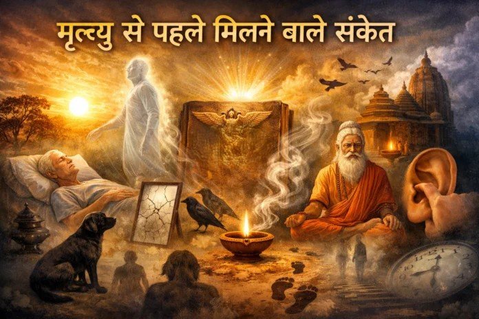 मृत्यु से पहले मिलने वाले संकेत: आस्था, शास्त्र और जनमानस की मान्यताएँ
