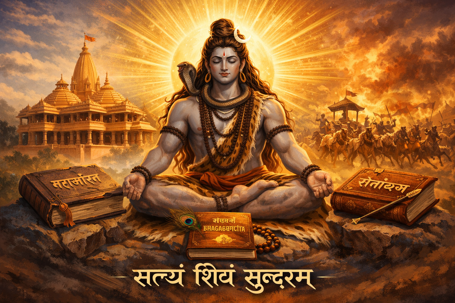 शिवत्व के बिना सुंदरता मूल्यहीन