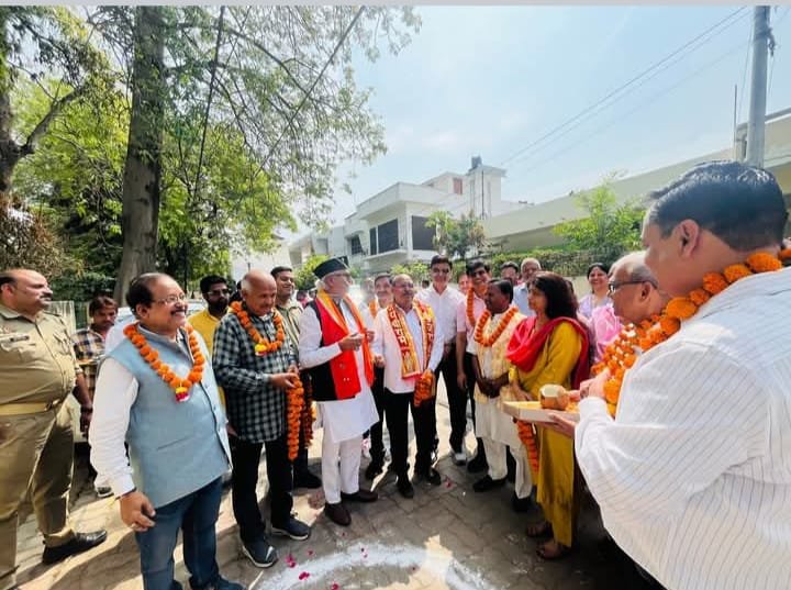 जानकीपुरम में विकास कार्यों का हुआ शिलान्यास