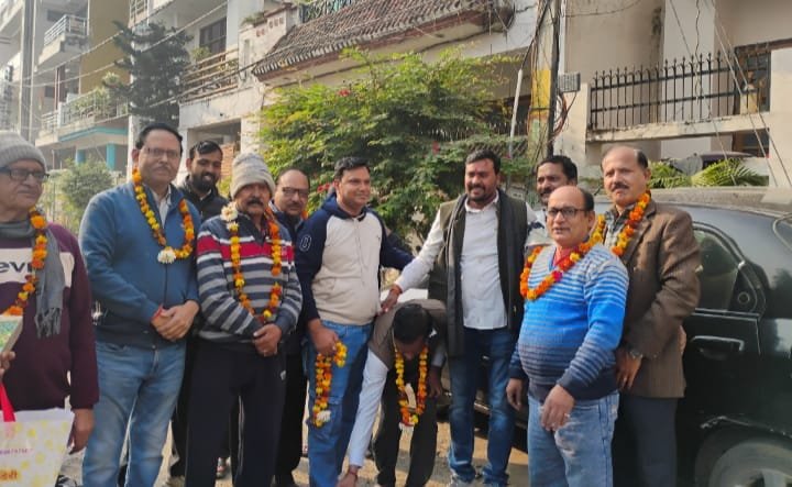 जानकीपुरम विस्तार को मिली नई सौगात, सेक्टर-2 व 9 में सड़क निर्माण का शिलान्यास