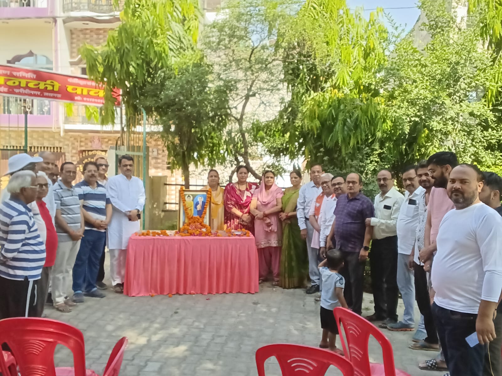 जानकीपुरम कल्याण समिति ने डा. भीमराव अम्बेडकर की जयंती मनायी