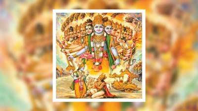 भगवान श्रीकृष्ण का विराट स्वरूप