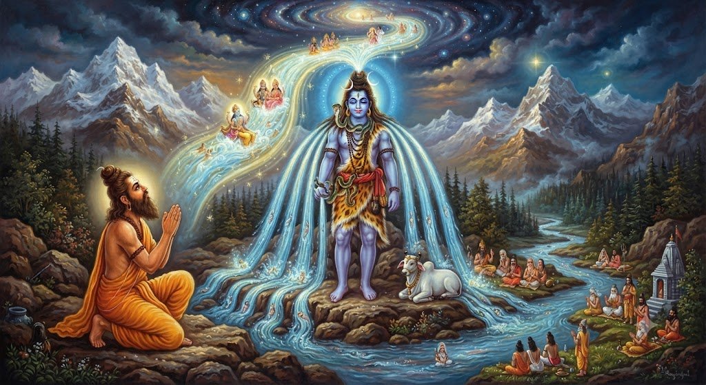 शिव एकादश स्वरूप गंगावतरण: भगीरथ तप से धरती पर आईं मां गंगा