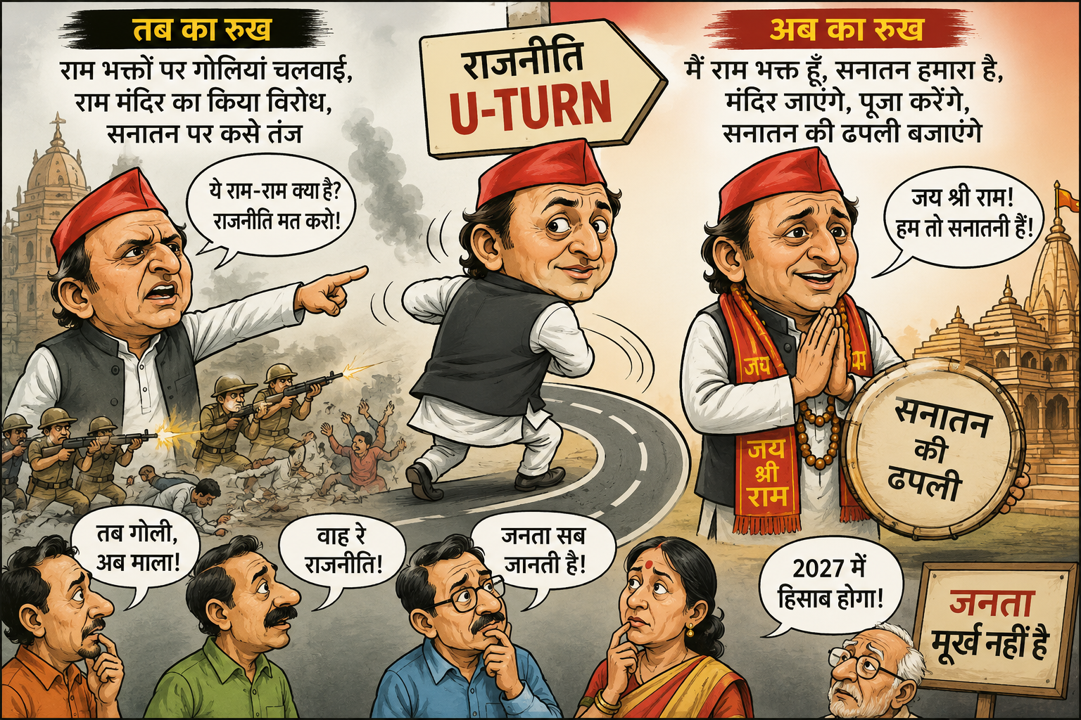राम नाम की नई राजनीति: मौसम बदला, तो आस्था भी बदल गई!