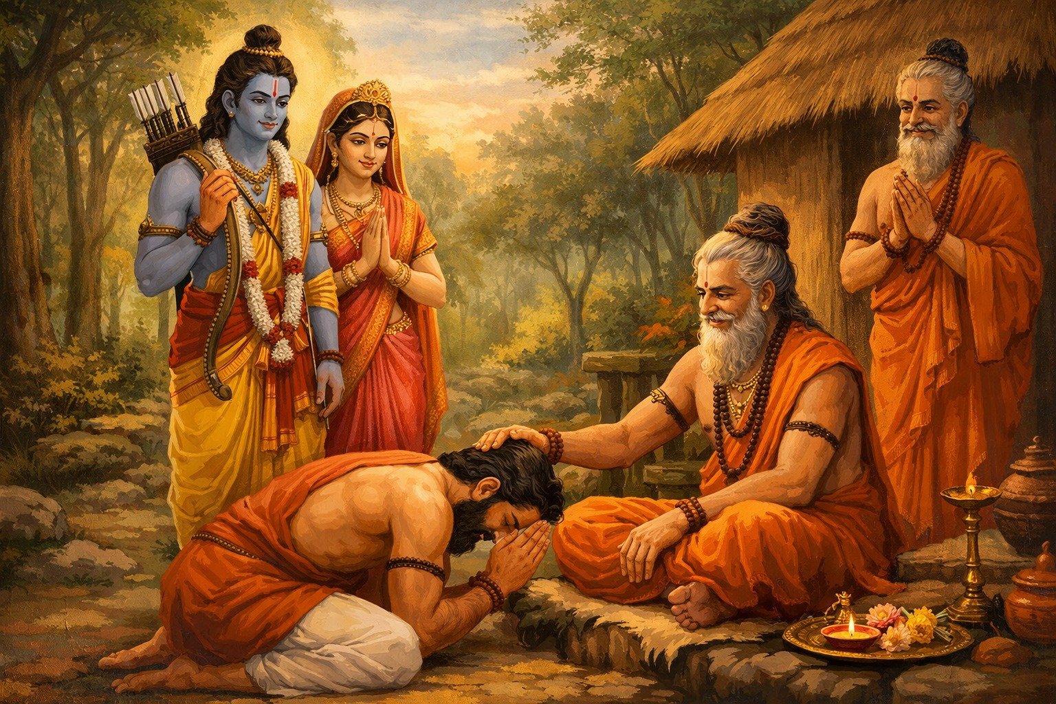 गुरुदक्षिणा में भगवान