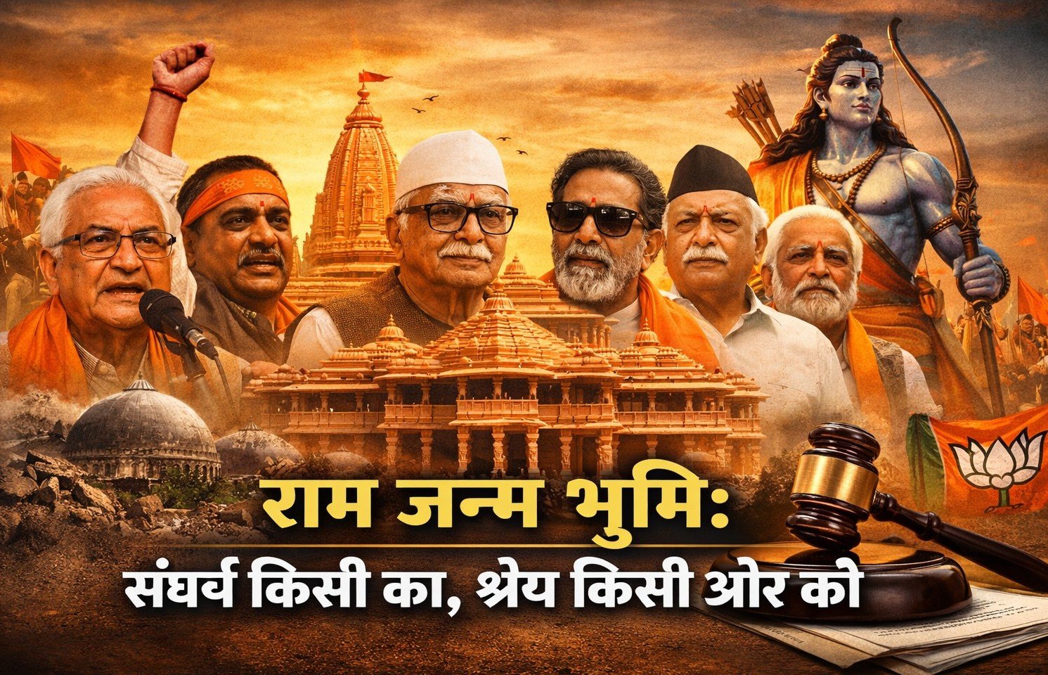 राम मंदिर: विहिप-बजरंग दल ने झेला संघर्ष, संघ ले गया श्रेय?