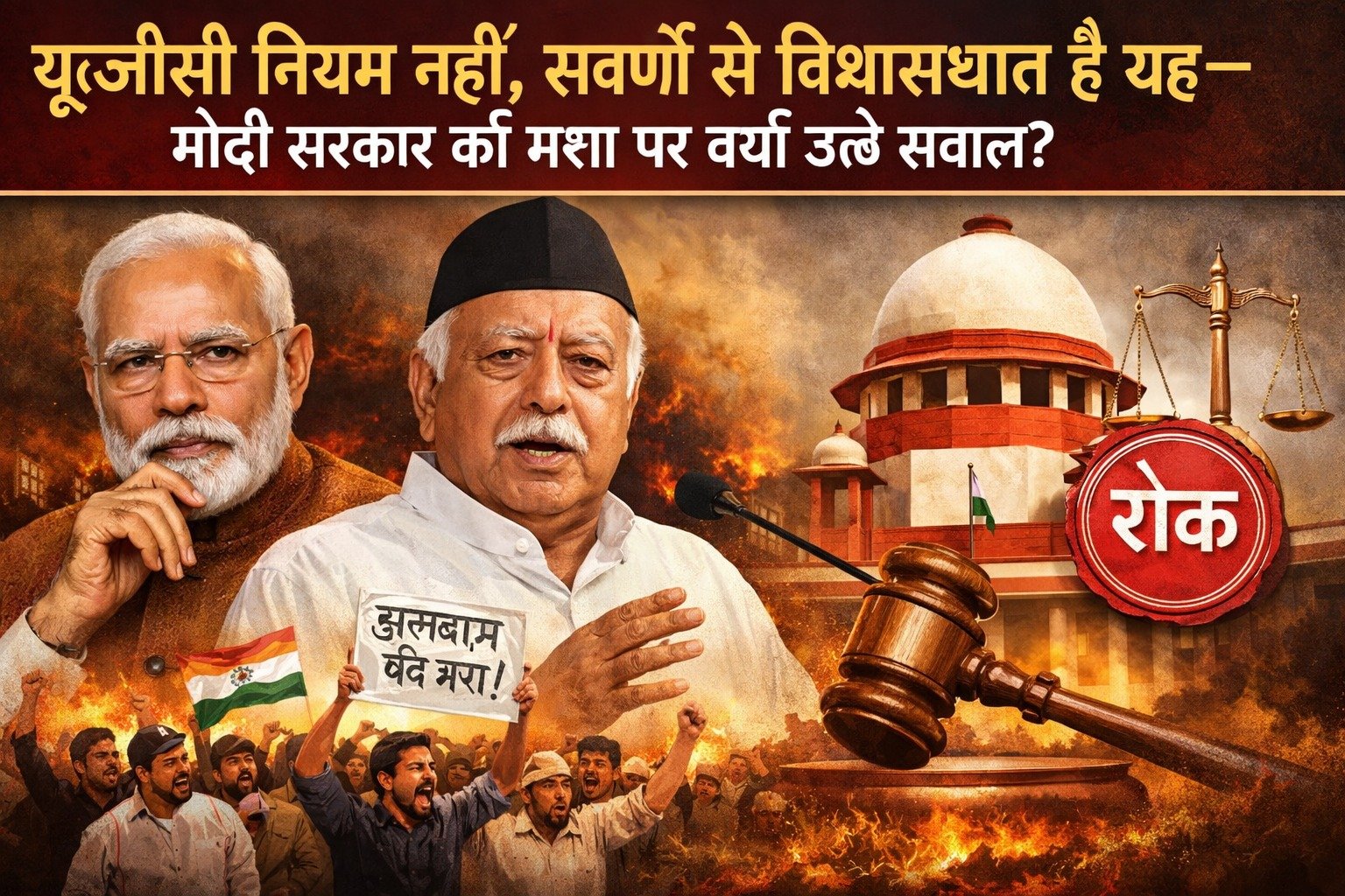 यूजीसी नियम नहीं, सवर्णों से विश्वासघात है यह