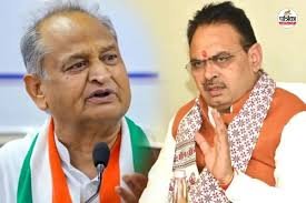 यमुना का पानी आने पर भजनलाल को पहनाऊंगा माला: गहलोत