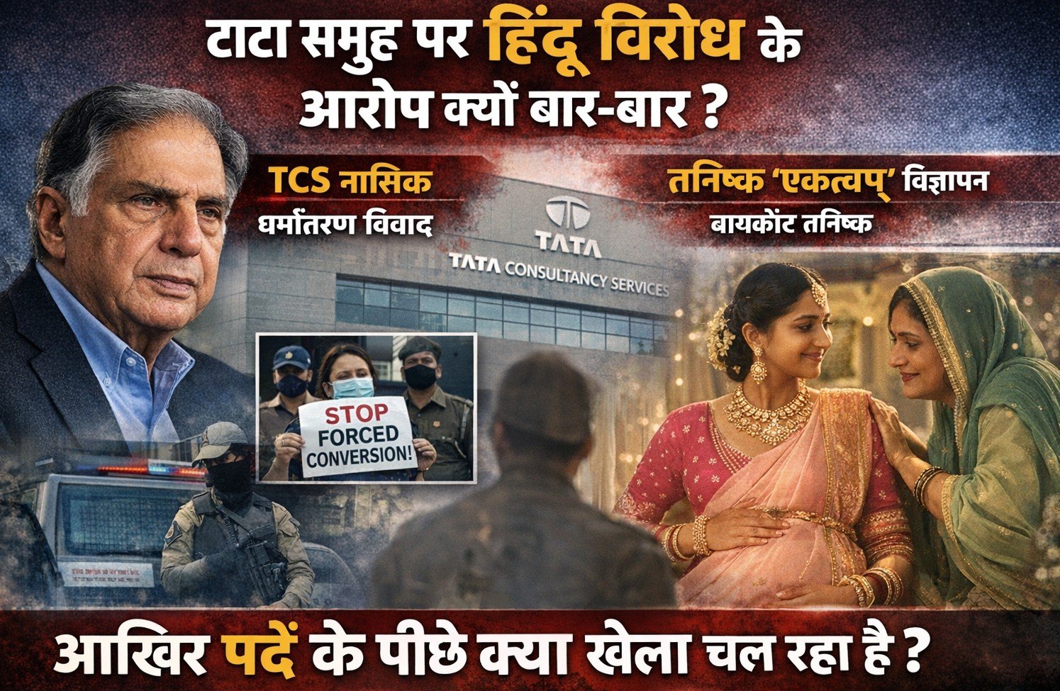 टाटा समूह पर ‘हिन्दू विरोध’ के आरोप क्यों बार-बार?