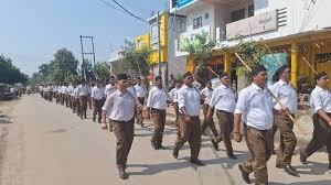 संघ शताब्दी वर्ष में पंच परिवर्तन यात्रा का लखनऊ आगमन