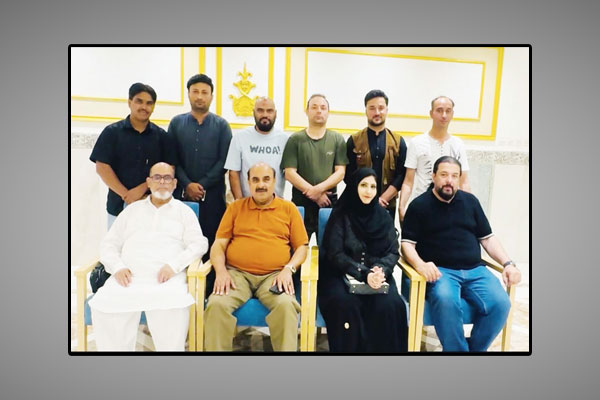 پاک اوورسیز میڈیا کے چیئرمین چودھری ریاض گھمن کےاعزازمیں استقبالیہ