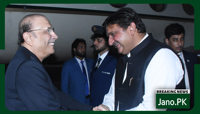صدرزرداری لاہور پہنچ