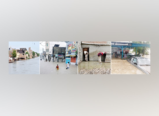 پنجاب ‘ خیبرپختونخوا میں بار شیں, دیہات و آبادی زیر آب‘کئی گھر تباہ‘ بجلی کا طویل بریک ڈاؤن