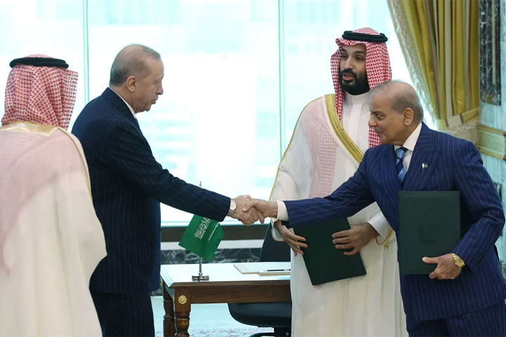 مکہ دفاعی معاہدہ خطے میں امن اور خوشحالی کا ضامن ہوگا، سعودی وزیر خارجہ