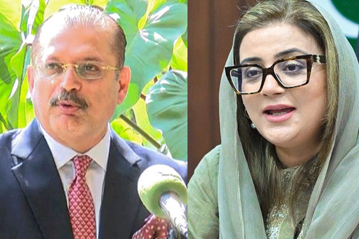 شرجیل میمن کا مریم نواز کو جواب، عظمیٰ بخاری کی بھی جوابی تنقید