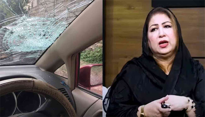 سابق رہنما تحریک انصاف سعدیہ سہیل رانا کی گاڑی پر حملہ