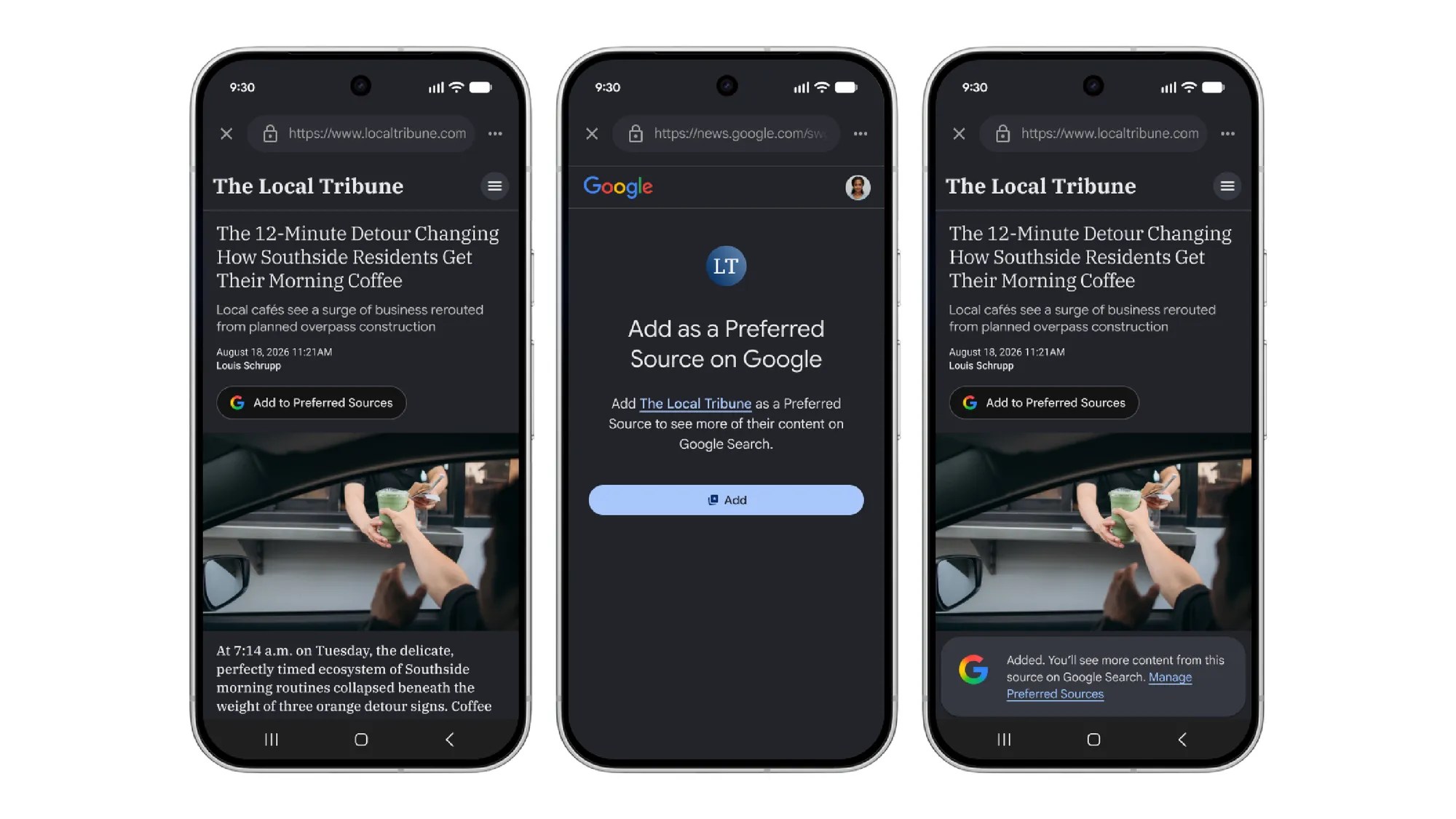 google gives publishers