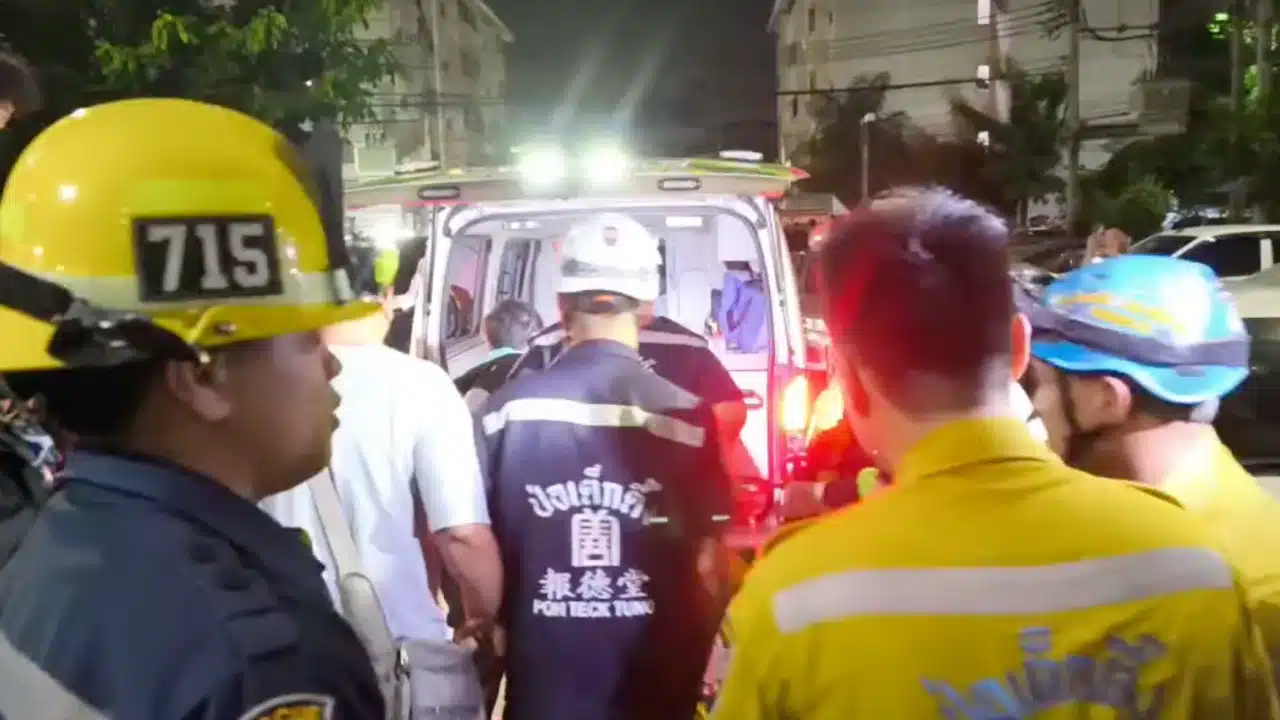 bangkok funeral shooting