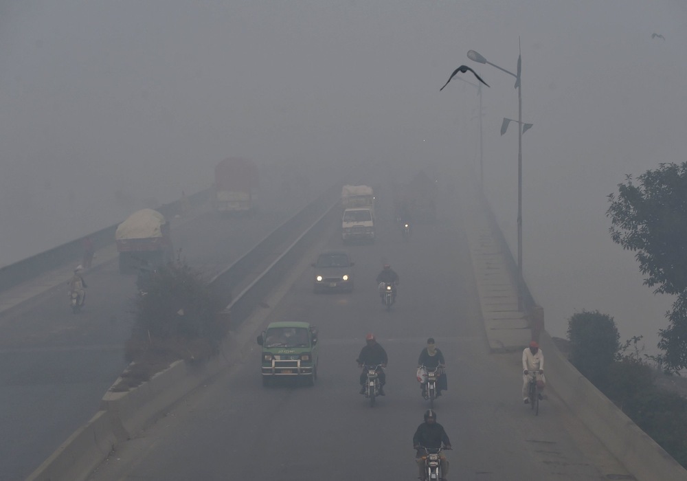 pollution problem karachi