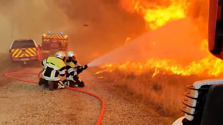 wildfires southwest france