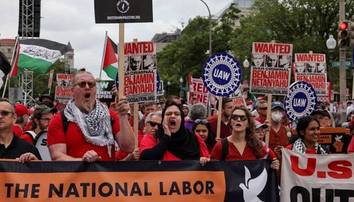 protest erupts washington