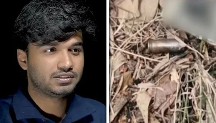 bullet casing found