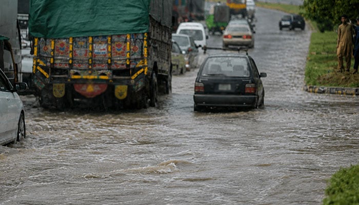 rain triggers flooding