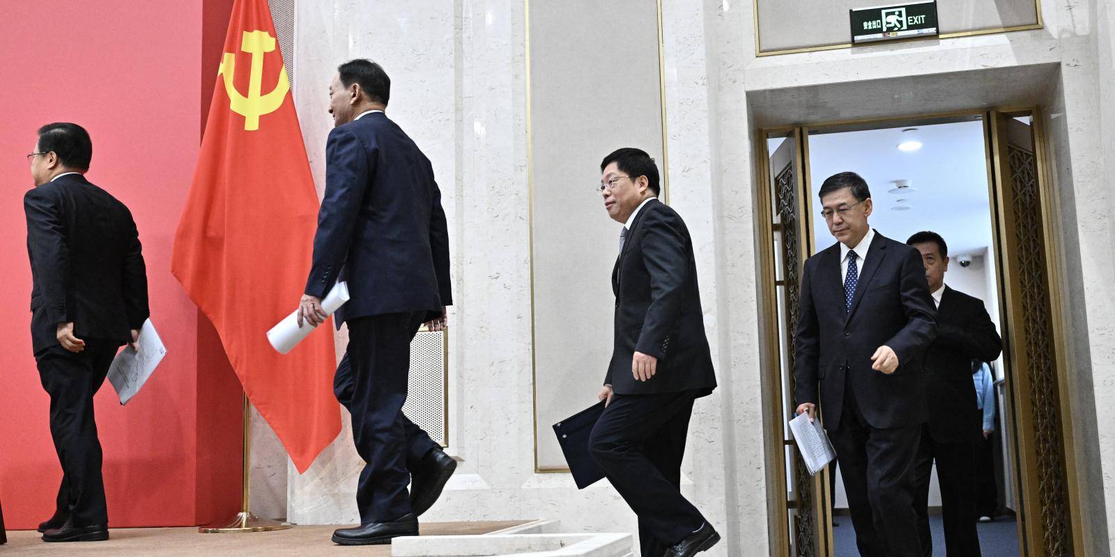 china formalizes exit