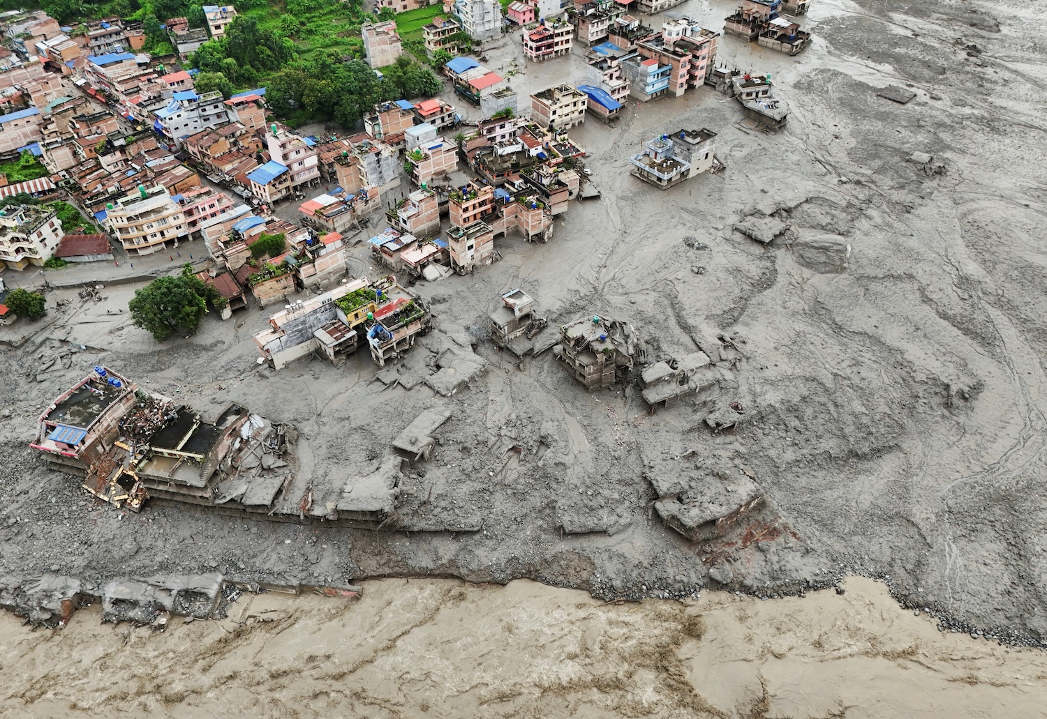 before flood catastrophenepalasked