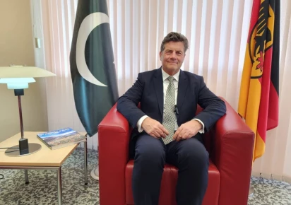 german envoy celebrates