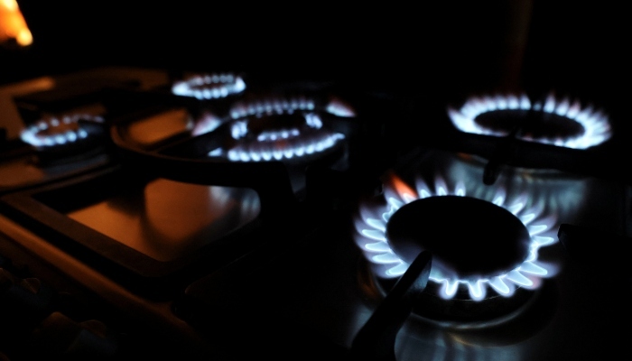 gas cooking may