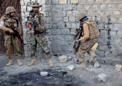 six militants killed
