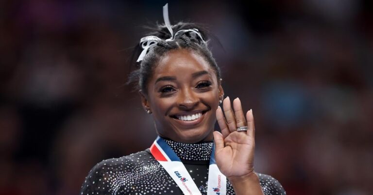 simone biles undergoes