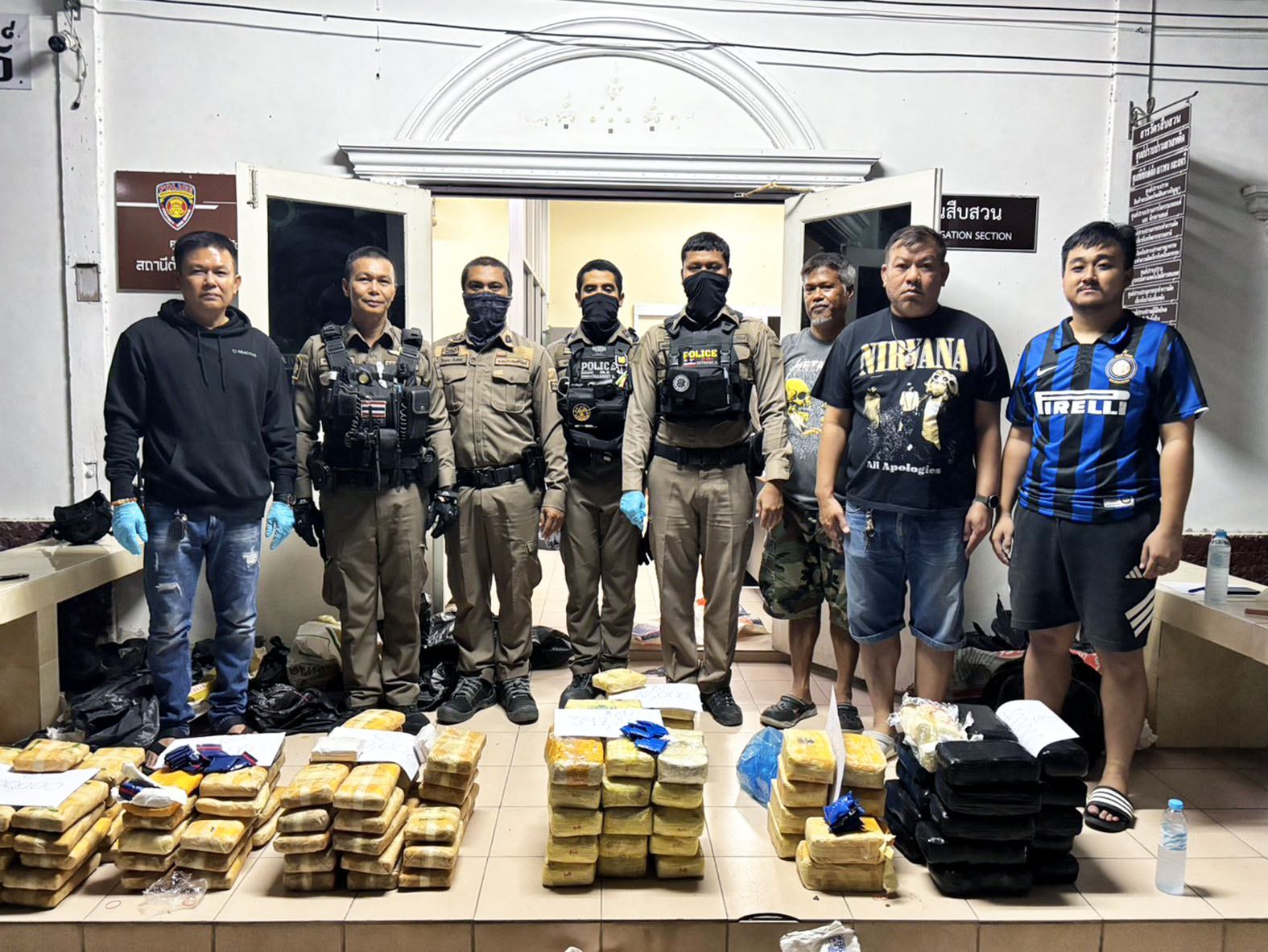 methamphetamine seizure prachuap