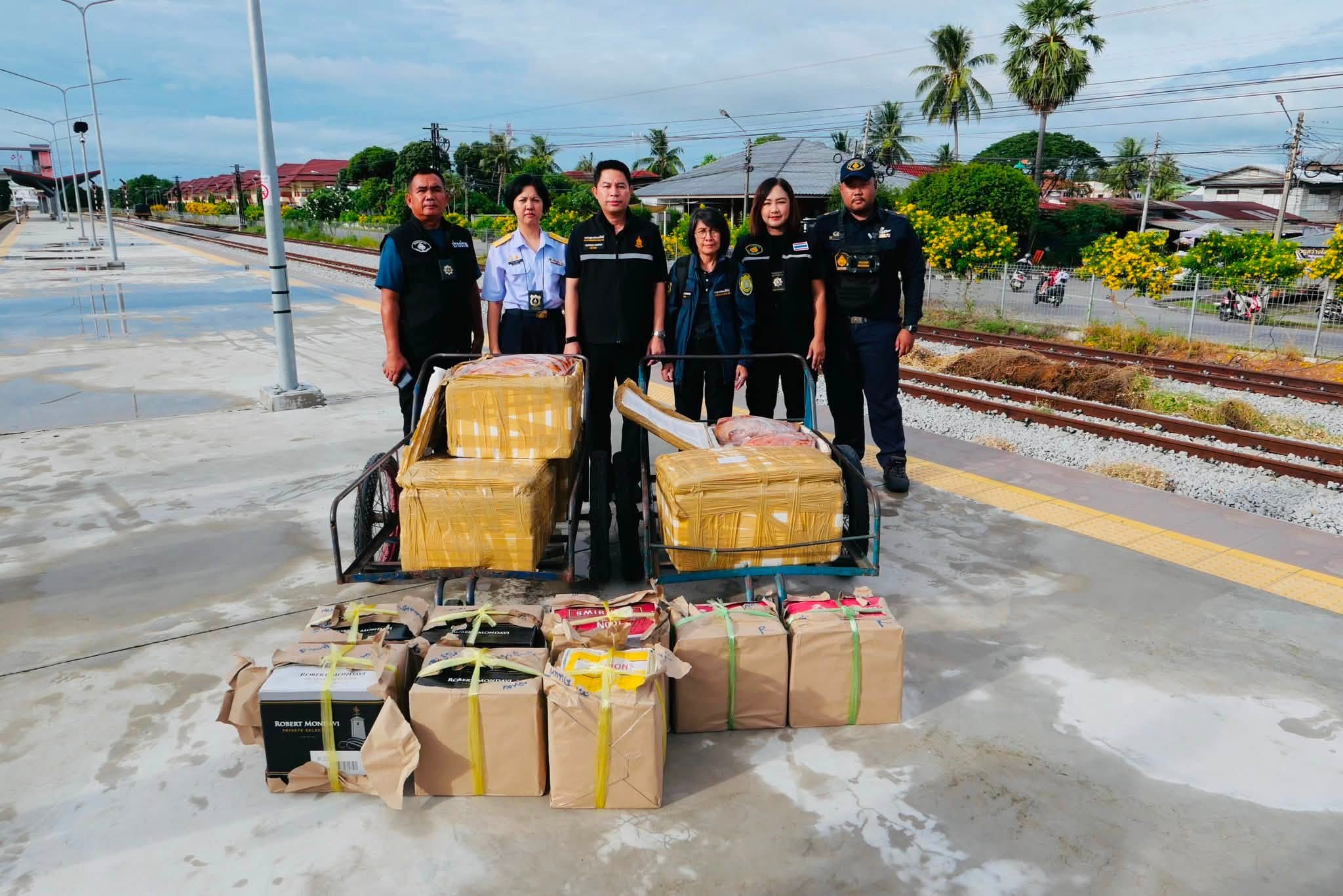 customs officers seize