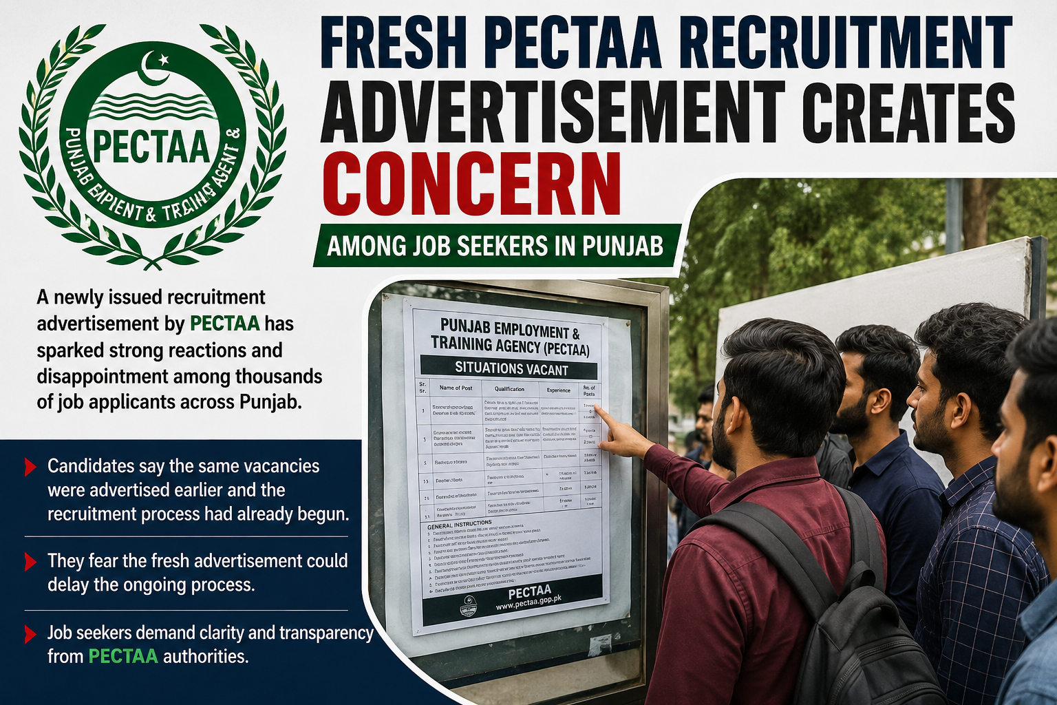 fresh pectaa recruitment