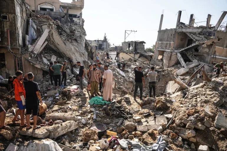 eight palestinians killed