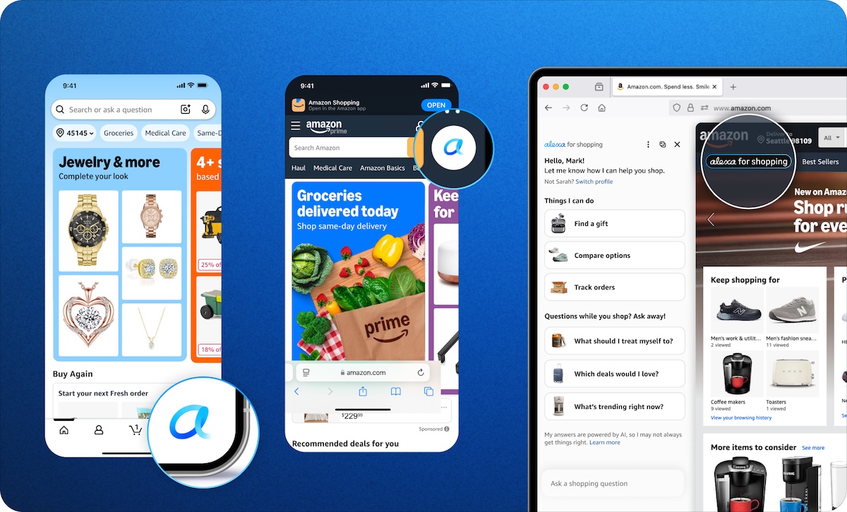 amazon launches shopping