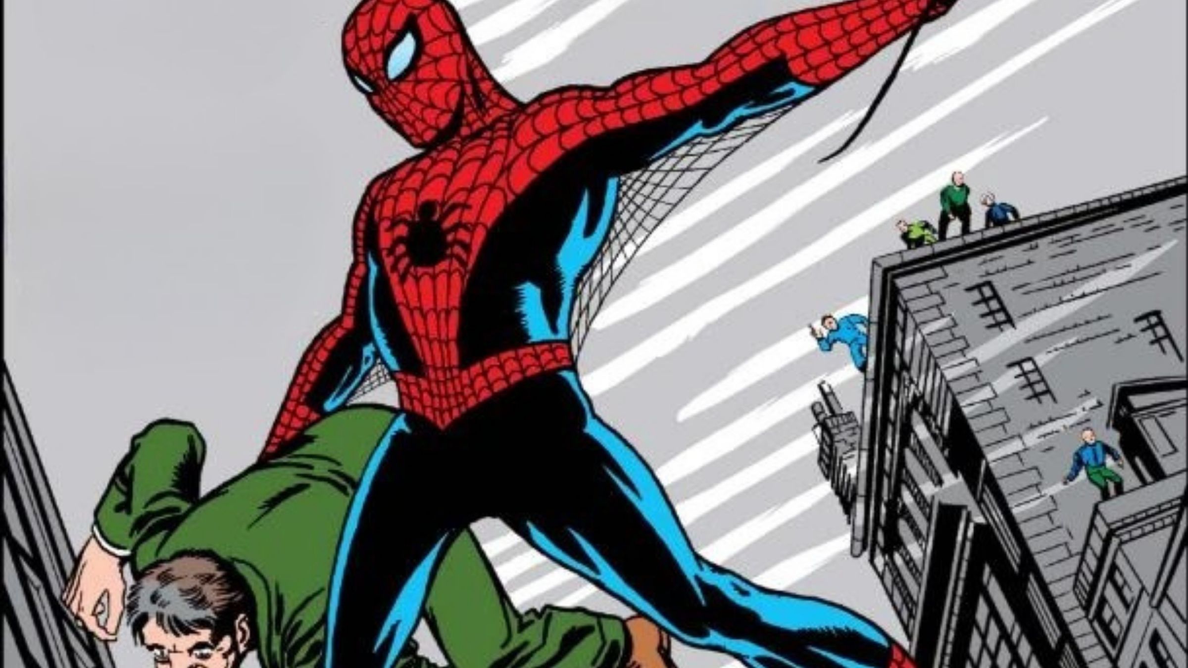 this spiderman debut