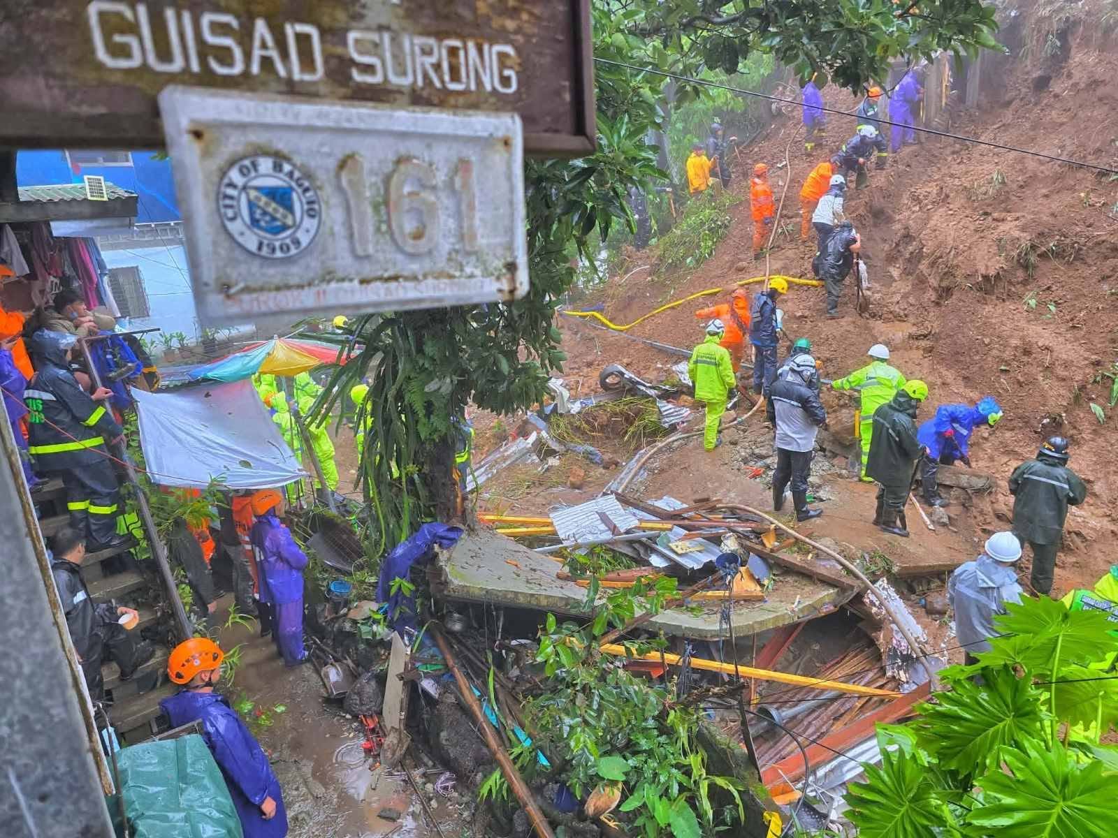 dead landslides heavy