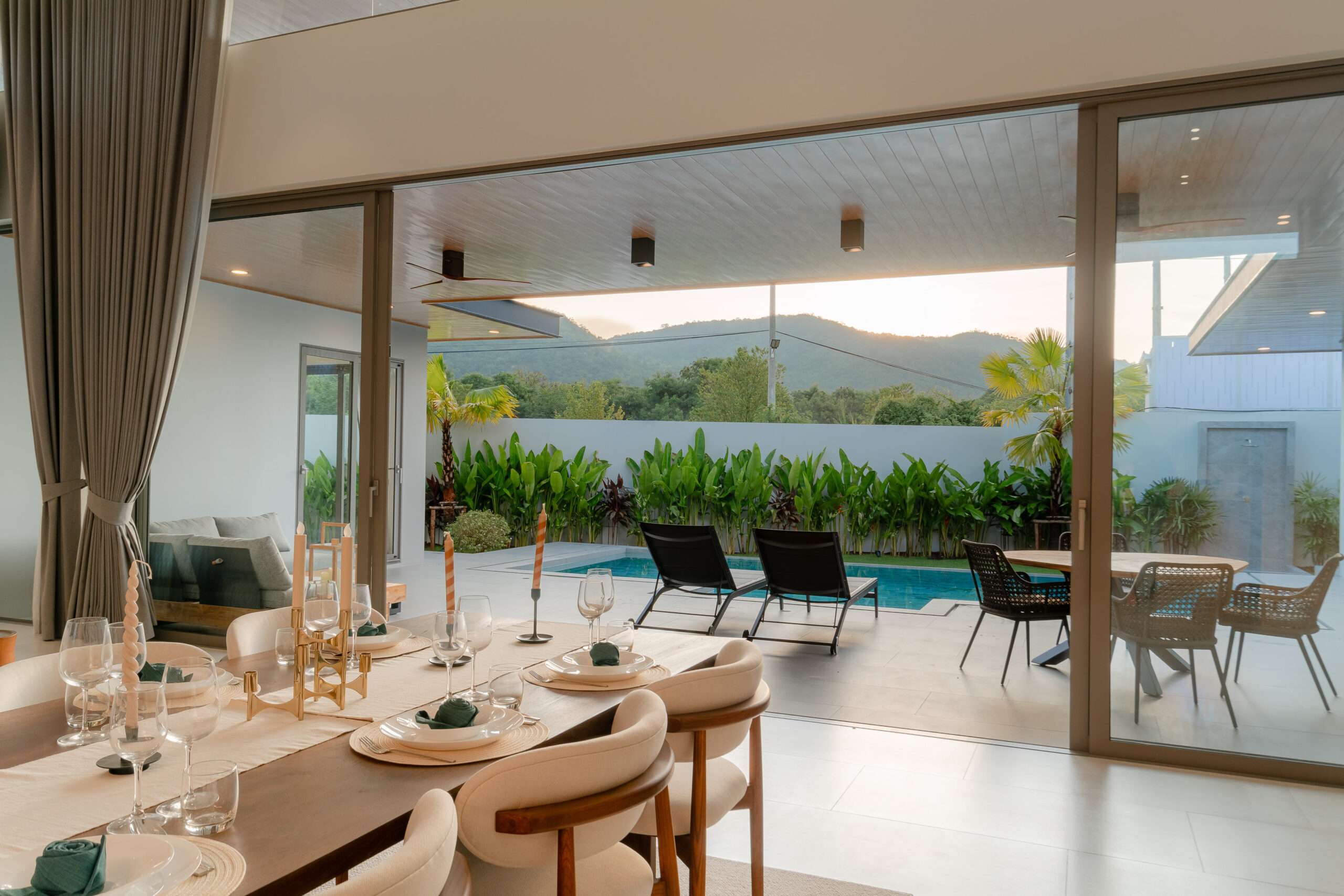 buying pool villa