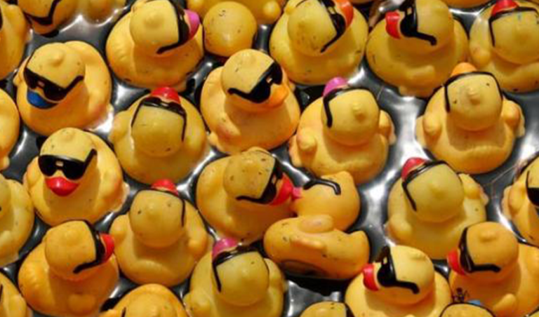 90000 rubber ducks