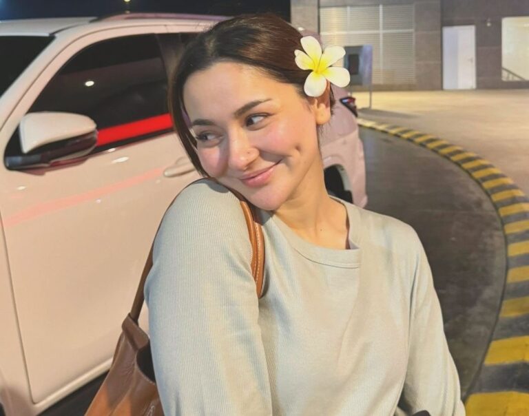 hania aamir shares