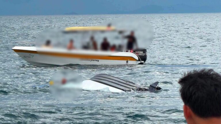fishing boat sinks