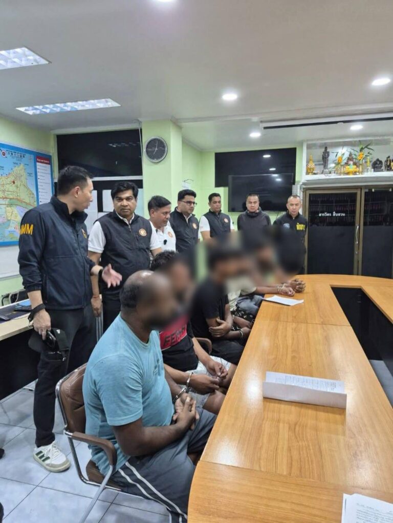pattaya police arrest