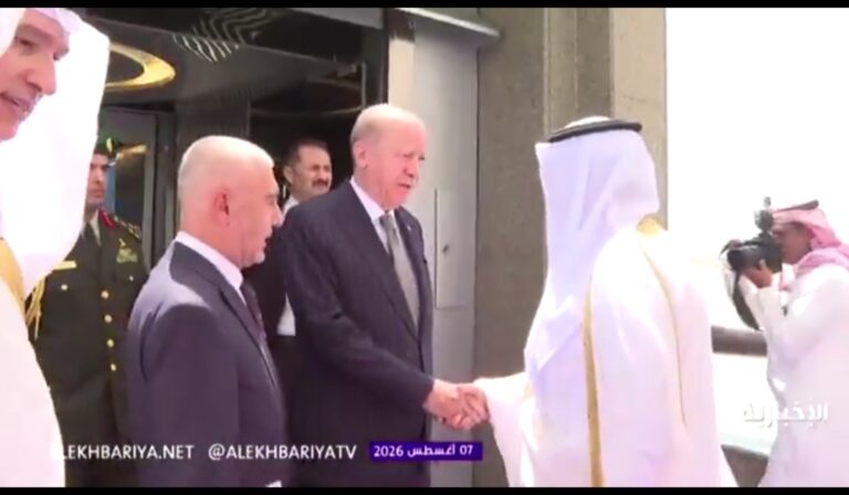 president erdoan arrives