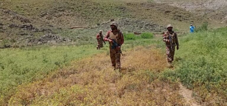 four terrorists killed