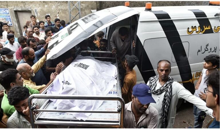 lahore receives heavy