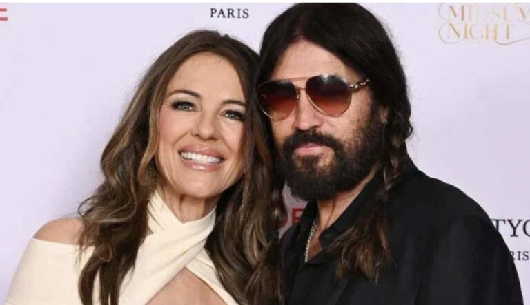 elizabeth hurley opens