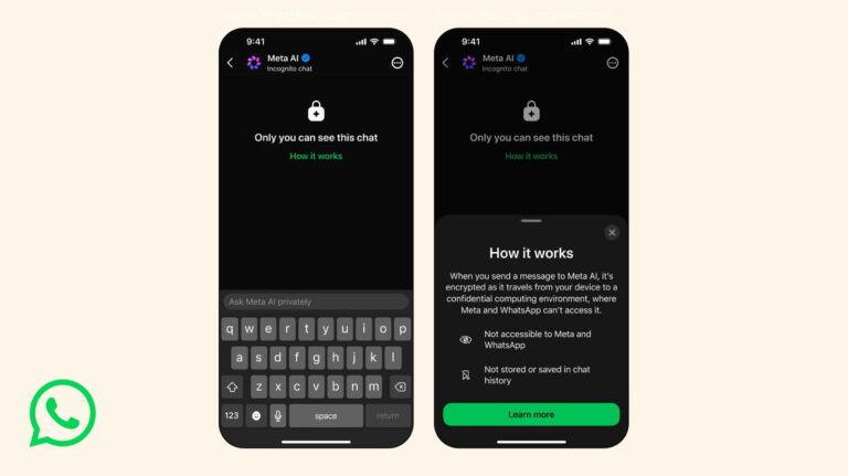 whatsapp adds incognito